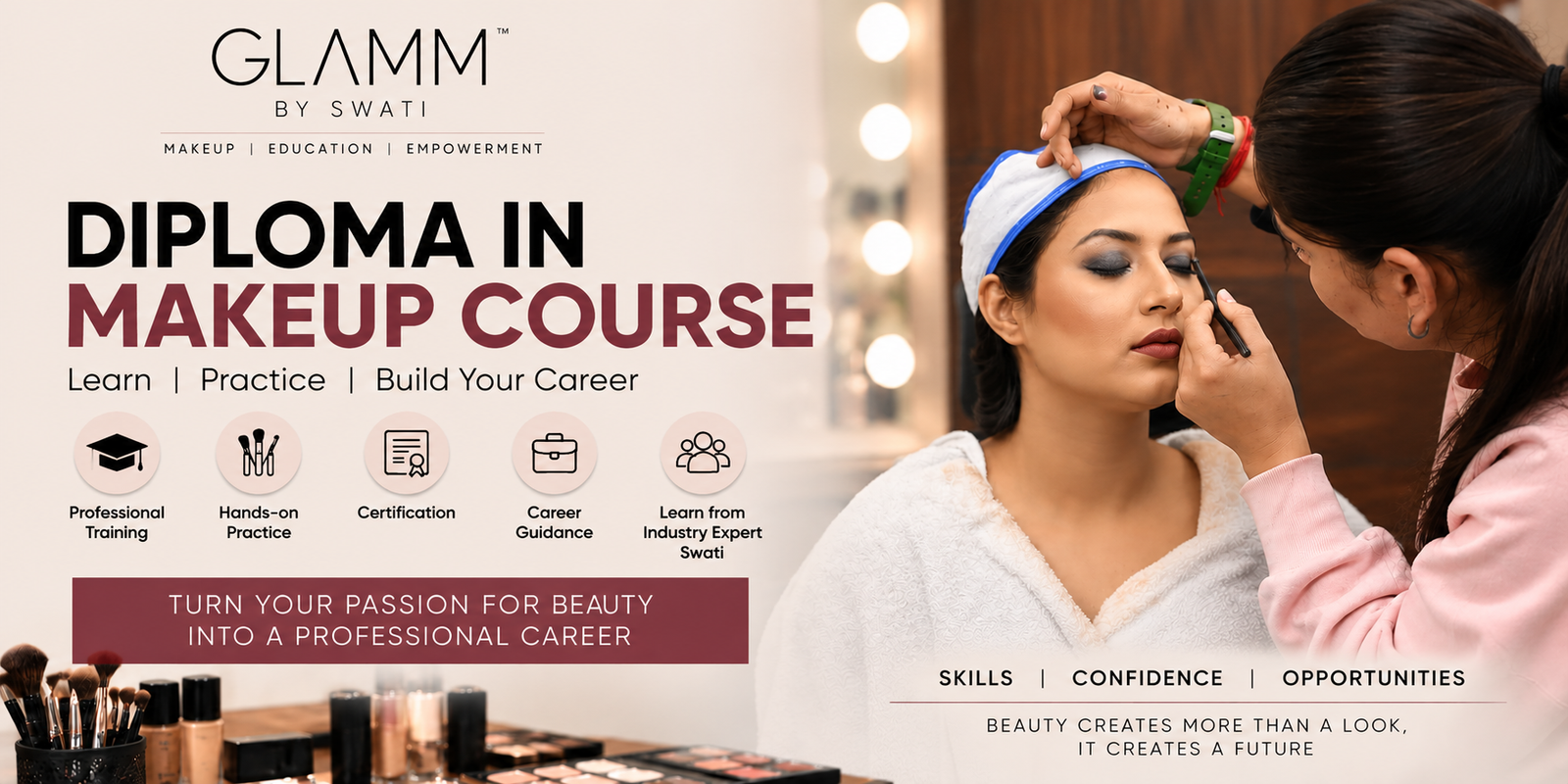 Diploma in Makeup Course in Dehradun